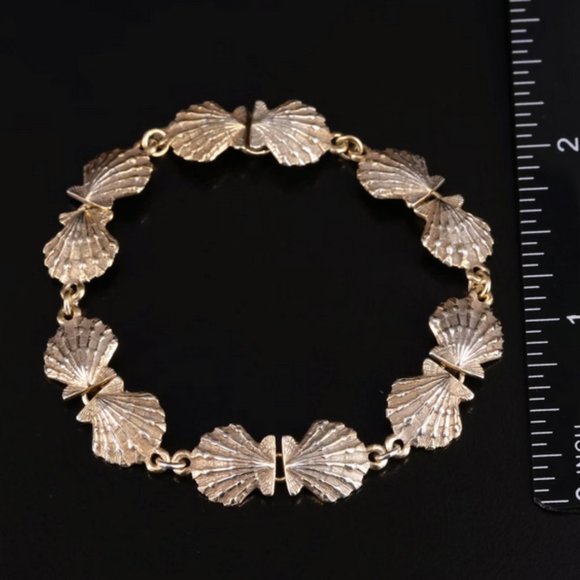 James Avery JA Shell Bracelet - 6.5" - Gorgeous! - Great Gift for Beach Lovers - Picture 2 of 8